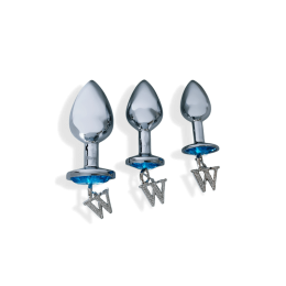 Opis Ã¢â‚¬â€œ 3 piece luxury gem butt plug & anal training kit
