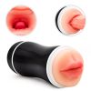 Cup Masturb Sexe M-asturbateur Male Manuel Masturbation Cup Homme Doux Chauffant Silicone ORale 3D Masturbation