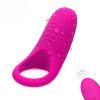 10 Vibration Modes Soft Design Waterproof Silicone Vibrating Lock Tool Ring Tshirt Sunglasses