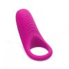 10 Vibration Modes Soft Design Waterproof Silicone Vibrating Lock Tool Ring Tshirt Sunglasses