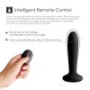 Bullet type vibrator sex toys for men and women; heated remote control anal plug vibrator